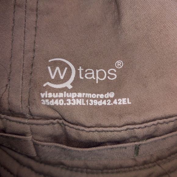WTAPS,Head Minder Bucket Hat.Khaki Cat. Figuration - Picture 8 of 9